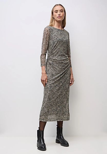 STREET ONE Midikleid Ohne Taschen mit Leo-Muster günstig online kaufen