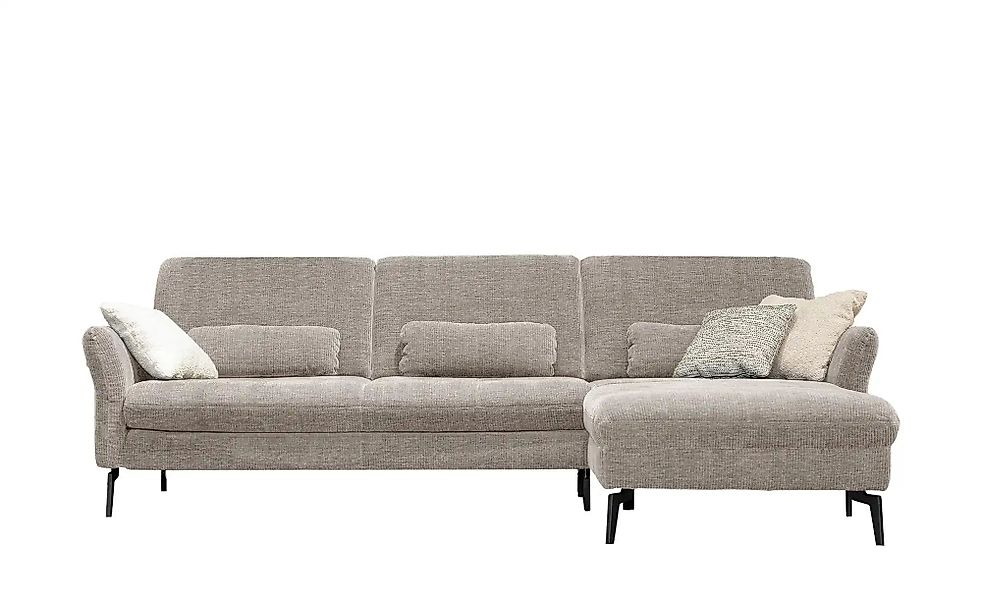 meinSofa Ecksofa Cord DANTE ¦ grau Polstermöbel > Sofas > Ecksofas - Höffne günstig online kaufen