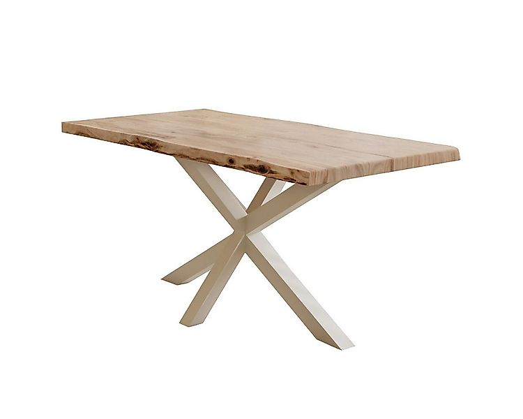 Liadomo Baumkantentisch Helsinki, Esstisch, Esszimmertisch, wählbare Gestel günstig online kaufen