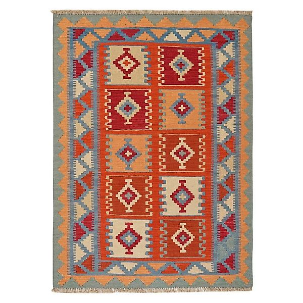 PersaTepp Teppich Kelim Gashgai multicolor B/L: ca. 115x155 cm günstig online kaufen