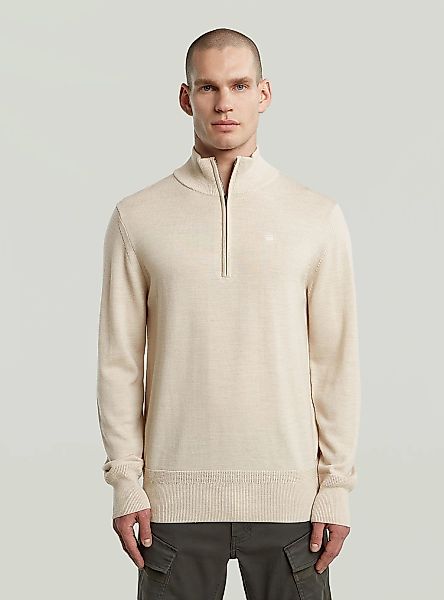 G-STAR Longpullover "Premium Core Half Zip Knit" günstig online kaufen