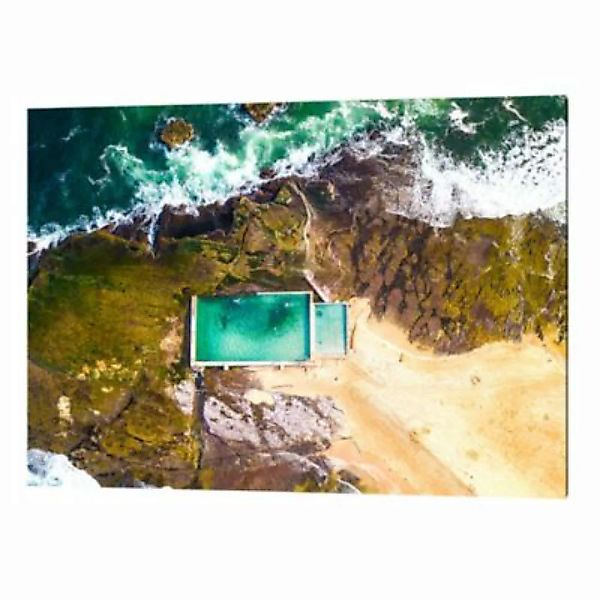 Any Image Wandbild Ozean-Pool I grau Gr. 60 x 80 günstig online kaufen