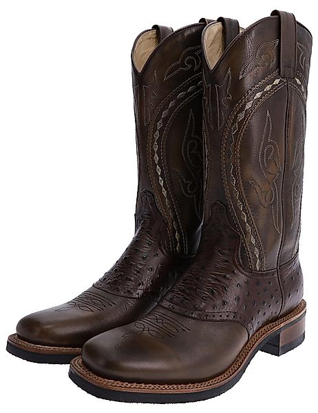 Sendra Boots 8048 RETRO Braun Cowboystiefel günstig online kaufen