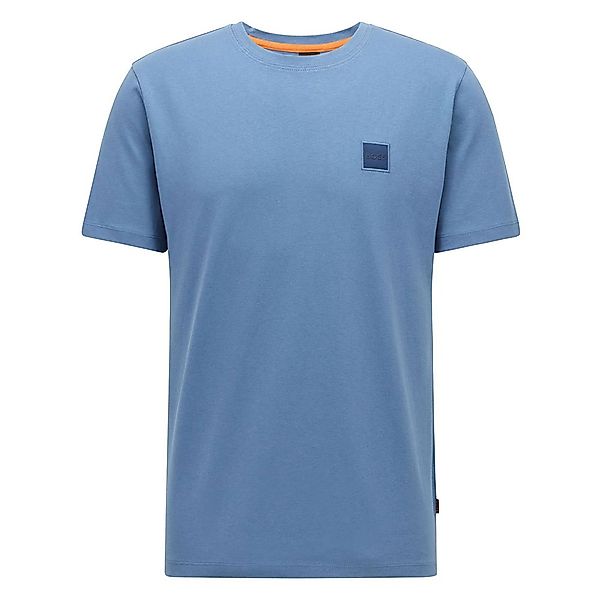 Boss Tales Kurzarm T-shirt XL Open Blue günstig online kaufen
