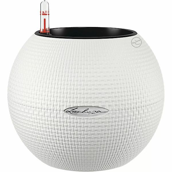 Lechuza Pflanzgefäß Puro Color Ø 20 cm x 16 cm Weiß günstig online kaufen