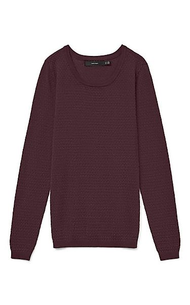 Vero Moda Rundhalspullover VMCARE STRUCTURE LS günstig online kaufen