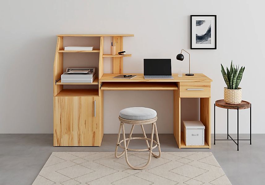 VOGL Möbelfabrik Schreibtisch "Don", mit Tastatur- & Druckerauszug, Breite günstig online kaufen