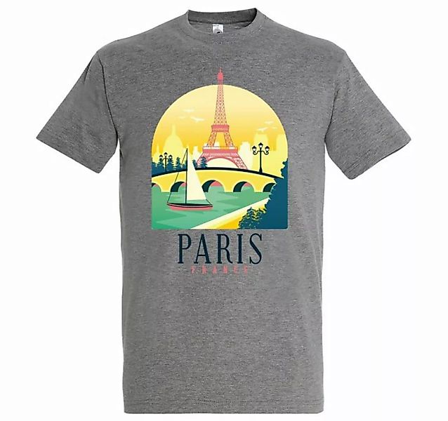 Youth Designz T-Shirt Paris Frankreich Herren Shirt mit modischem Frontprin günstig online kaufen