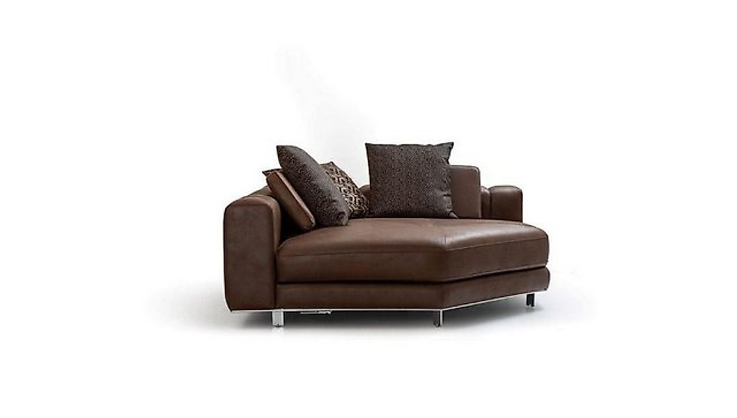 JVmoebel Ecksofa Modern Wohnzimmer Braun Ecksofa Stilvoll L-Form Kunstleder günstig online kaufen