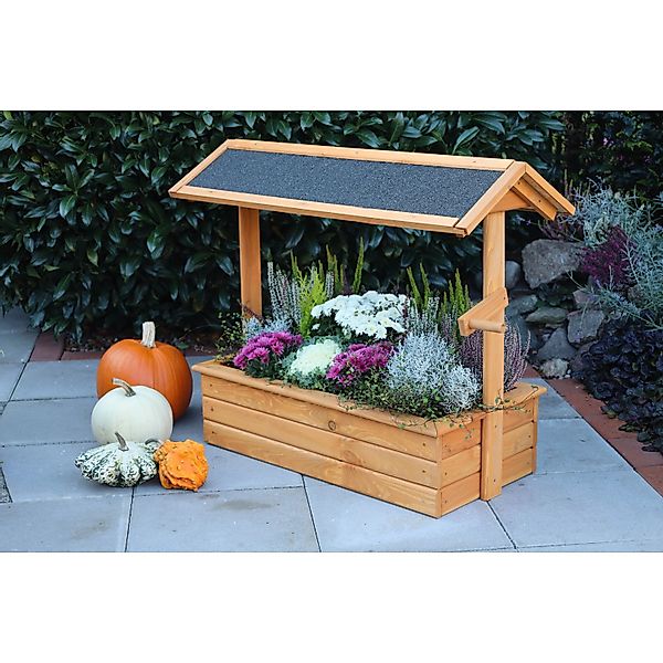 Promadino Pflanzkasten Zierbrunnen Chiemsee Kiefer (BxTxH) 94,5 x 49 x 77 c günstig online kaufen