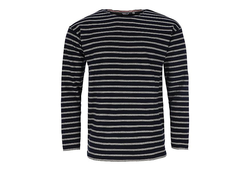 modAS Langarmshirt Herren Shirt Bretonisches Streifenshirt Maritim Langarm günstig online kaufen
