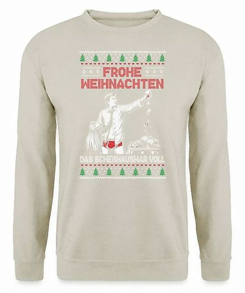 Quattro Formatee Sweatshirt Frohe Weihnachten Scheißhaus - Weihnachten X-ma günstig online kaufen
