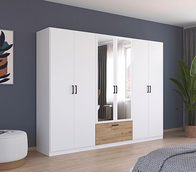 rauch Drehtürenschrank "Kleiderschrank Schrank Garderobe Wäscheschrank BARI günstig online kaufen