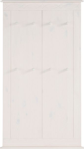 Home affaire Garderobenpaneel "Indra" aus massiver Kiefer, FSC, 8 Haken, de günstig online kaufen