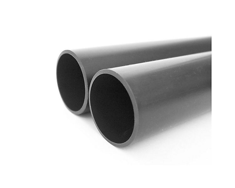 MERANUS GMBH Wasserrohr Hart-PVC Rohr d 50 mm - 2 Meter Verrohrung Montage günstig online kaufen