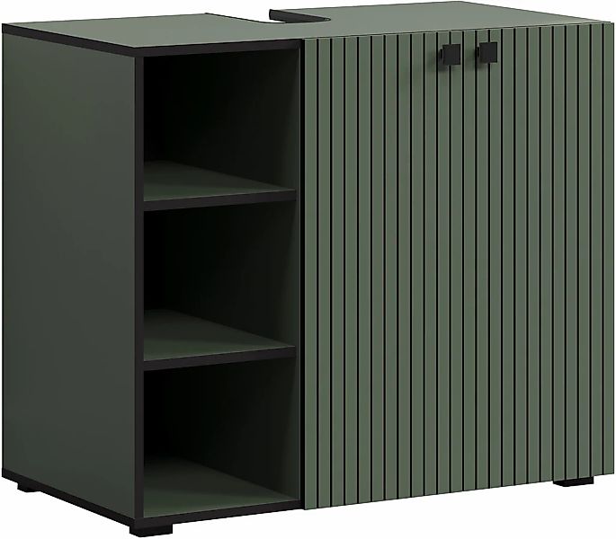 welltime Waschtisch "Amrum Waschbeckenunterschrank und Waschbecken" 2 Stk. günstig online kaufen