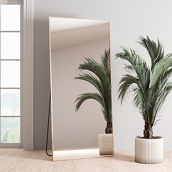 Elemango Ganzkörperspiegel 165x60cm, stehender Spiegel, großer günstig online kaufen