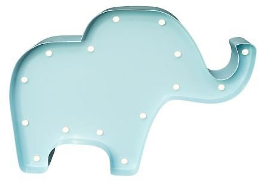 MARQUEE LIGHTS LED Dekolicht Elephant, LED fest integriert, Warmweiß, Wandl günstig online kaufen