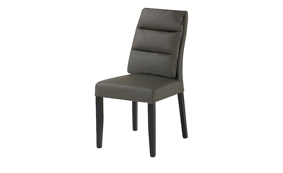 smart Lederstuhl  Tamix 1 ¦ grau ¦ Maße (cm): B: 43 H: 99 T: 62.0 Stühle > günstig online kaufen