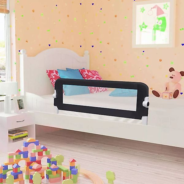 vidaXL Bettschutzgitter Kleinkind-Bettschutzgitter Grau 120x42 cm günstig online kaufen