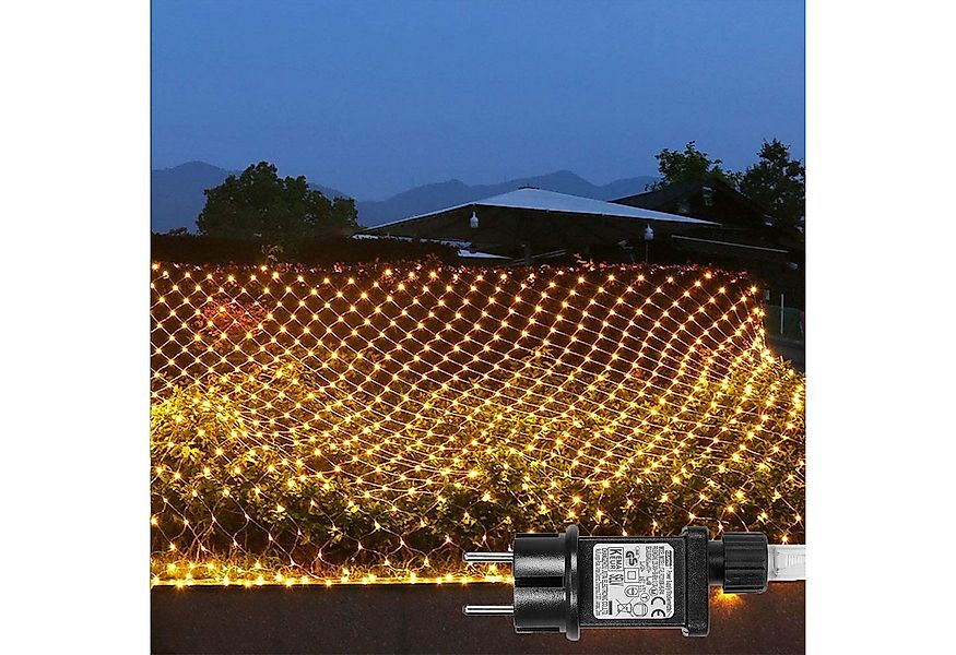 MUPOO LED-Lichternetz 96/144/200/660 LED Lichterketten Weihnachten Lichtern günstig online kaufen