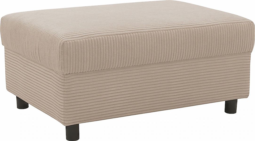 DOMO collection Polsterhocker "Turah 2 in Cord oder Luxus-Microfaser", mode günstig online kaufen