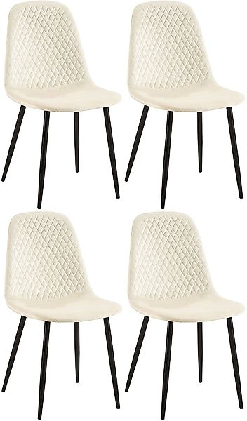CLP Esszimmerstuhl Giverny (4er Set), mit günstig online kaufen