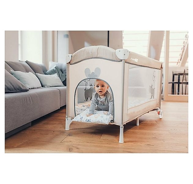 FreeON Baby-Reisebett Reisebett Balloon, beige günstig online kaufen