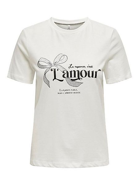 ONLY Kurzarmshirt ONLKITA LIFE REG S/S BOW TOP BOX JRS günstig online kaufen