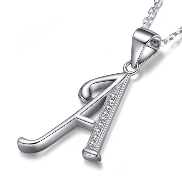Morella Kette mit Anhänger Buchstabenkette Halskette günstig online kaufen