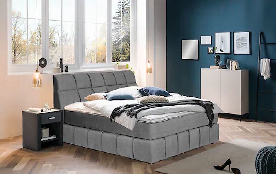 Places of Style Boxspringbett "Paxton", Neue Toppervarianten günstig online kaufen
