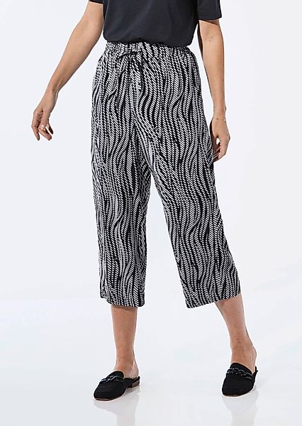 GOLDNER Schlupfhose Sommerliche Druckhose günstig online kaufen