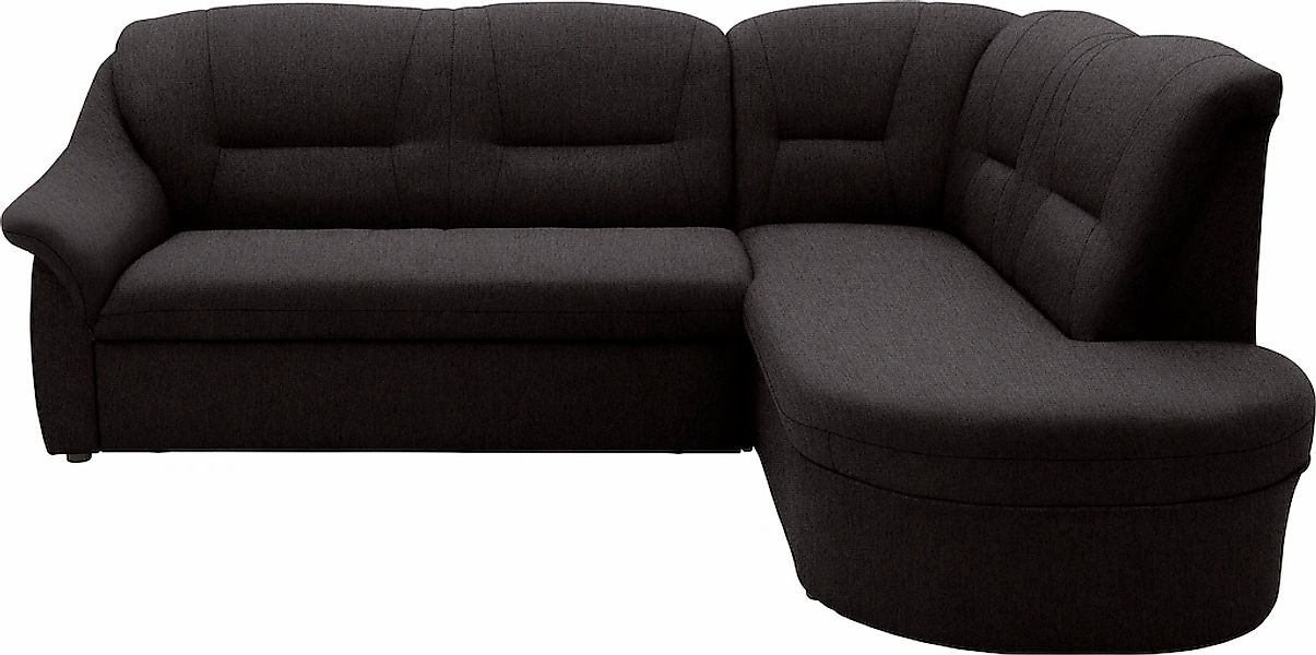 DOMO collection Ecksofa "Faenza für kleine Räume, Stellmaße 232x176cm, komf günstig online kaufen