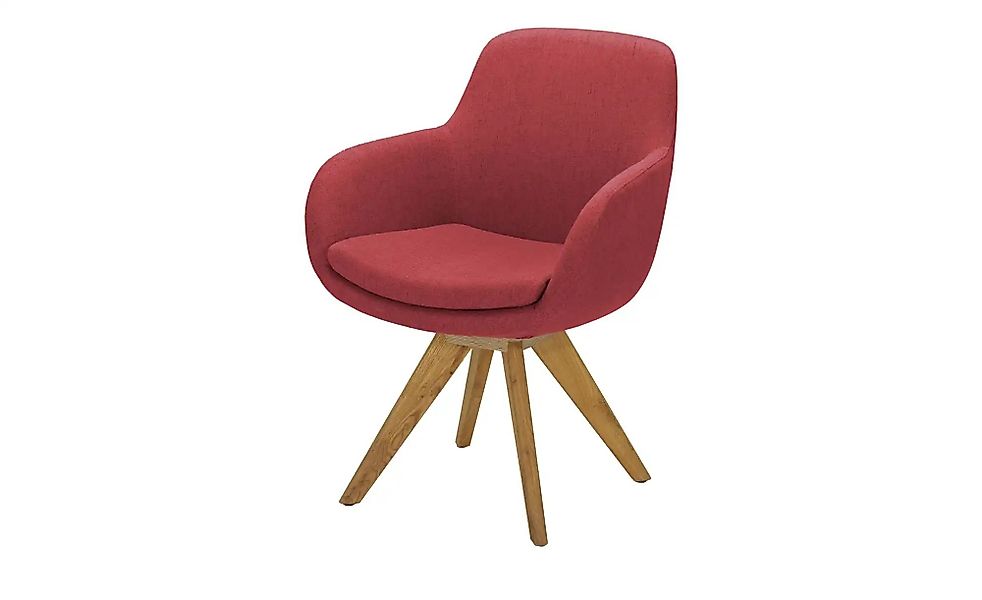 Musterring Armlehnstuhl  Tavia ¦ rot ¦ Maße (cm): B: 62 H: 86 T: 66.0 Stühl günstig online kaufen