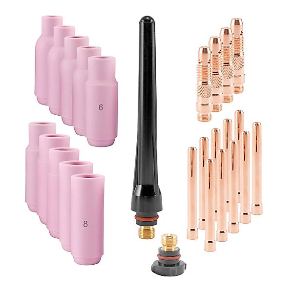 STAHLWERK Elektrowerkzeug-Set WP-26 WIG Schweißzubehör Gaslinsen Set günstig online kaufen