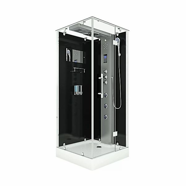 AquaVapore Dampfdusche Duschtempel Sauna Dusche Duschkabine D38-23R3-EC 100 günstig online kaufen