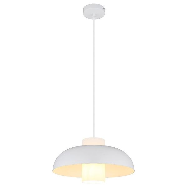GLOBO LIGHTING Pendelleuchte LOWE, 1-flammig, Weiß günstig online kaufen