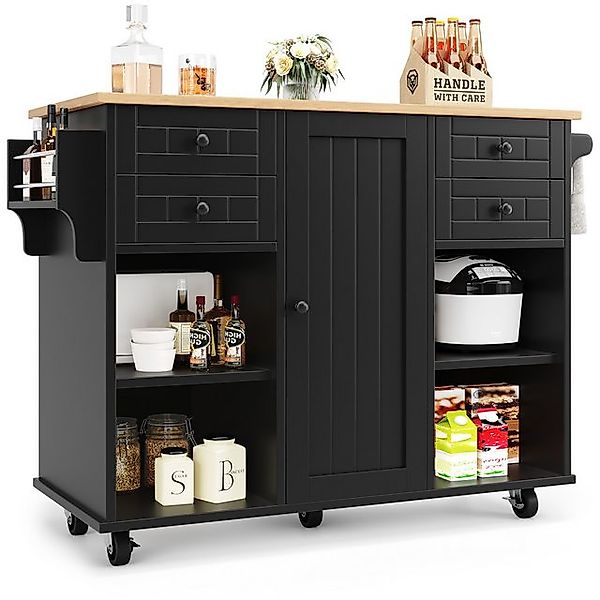 TavilaEcon Küchenbuffet Moderne Kücheninsel, Küchenschrank, Essschrank mit günstig online kaufen