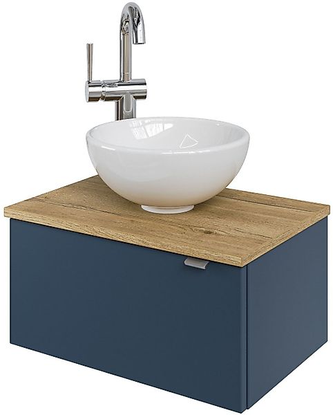 Saphir Waschtisch "Serie 6915 Waschschale mit Unterschrank für Gästebad, Gä günstig online kaufen