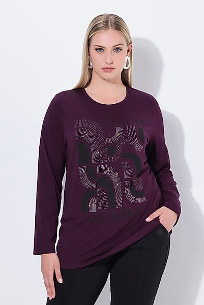 Ulla Popken Longsleeve Shirt grafischer Druck günstig online kaufen