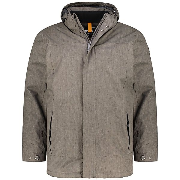STOY Wattierte Jacke, wasser- und winddicht Farbe anthrazit Größe: 5XL günstig online kaufen