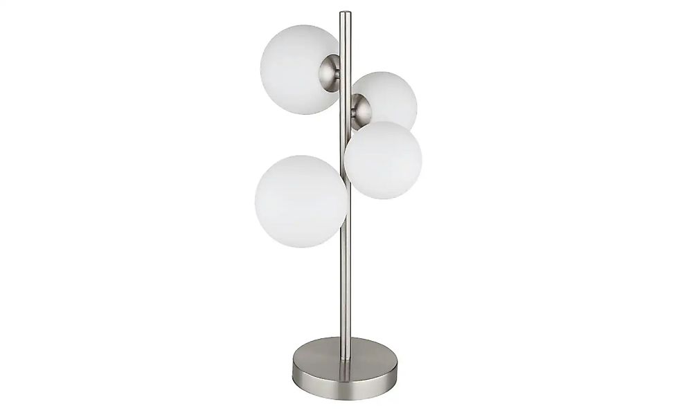 Globo Lighting Tischleuchte  Riha ¦ silber ¦ Maße (cm): B: 27 H: 51 T: 23.0 günstig online kaufen