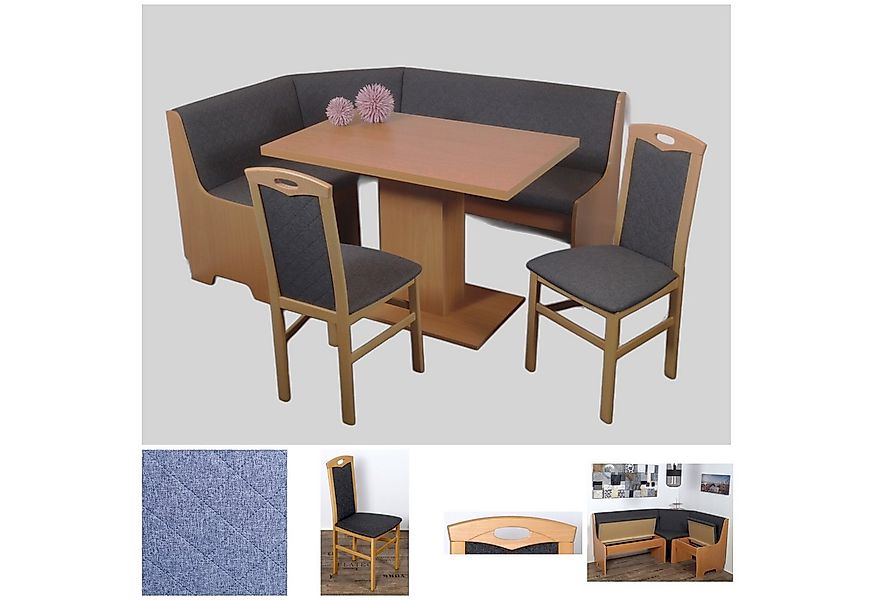 Stolebaenk Eckbankgruppe Bremen Buche OLNIPIK, (Eckbankgruppe, 1xEckbank, 1 günstig online kaufen