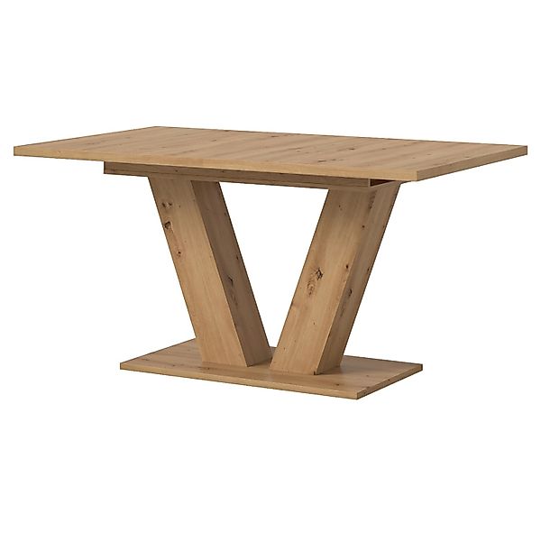 Inn.Furn Esstisch in Eiche Esszimmertisch Ausziehbar 150 - 190 cm Home-X günstig online kaufen