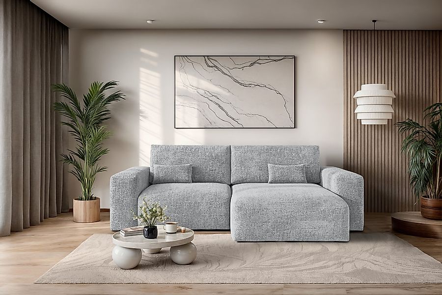 OTTO home Ecksofa "MATTS Schlafsofa mit Bettkasten, Maße B/T/H: 265/159/89 günstig online kaufen