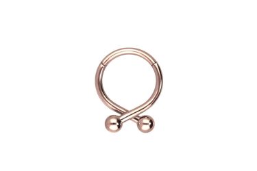 PIERCINGLINE Nasenpiercing Chirurgenstahl Segmentring Clicker 2 günstig online kaufen