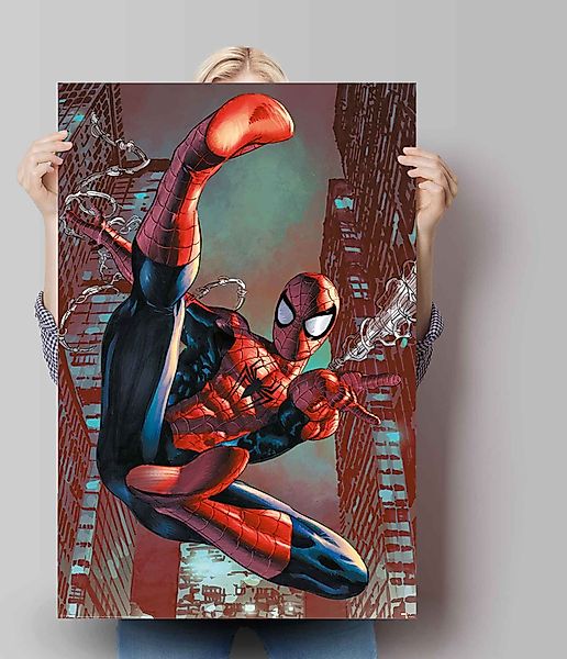Reinders Poster "Poster Spider-Man" Comic 1 Stk. tlg. günstig online kaufen