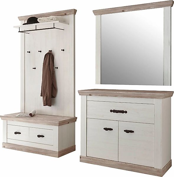 Home affaire Garderoben-Set "Florenz" 4 Stk. tlg. günstig online kaufen