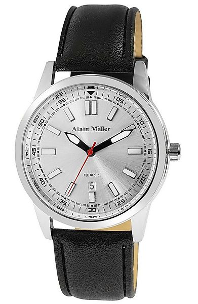 Alain Miller Quarzuhr 2900255 Alain Miller Herrenuhr mit Lederimitationsban günstig online kaufen