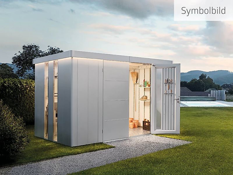 Biohort Gerätehaus "NEO Gr. 2D, verschiedene Farben" stylisches Gartenhaus günstig online kaufen